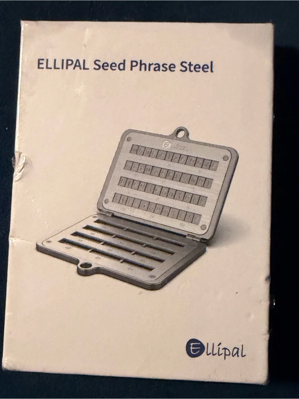 ELLIPAL Seed Phrase Steel Backup - Silver - Picture 2 of 3